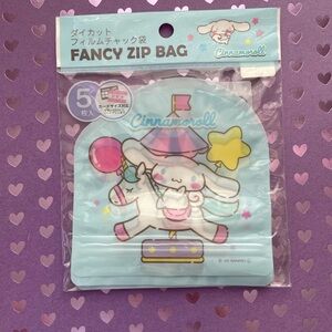 Sanrio Cinnamoroll Fancy Zip Bag